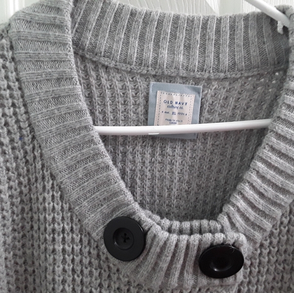Old Navy Wool Alpaca Blend Cardigan Sweater - Picture 6 of 8